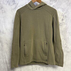 Kuhl Hoodie Sweatshirt Medium 20x26 Green Blank Outdoor Hiking